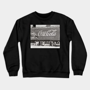 Soda Pop Billboard, 1939. Vintage Photo Crewneck Sweatshirt